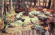 John Singer Sargent Muddy Alligators oil painting